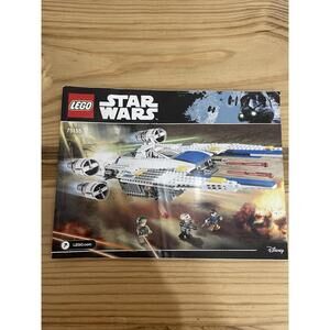 Lego ~  Instructions Manual Booklet Only ~ Star Wars 75155